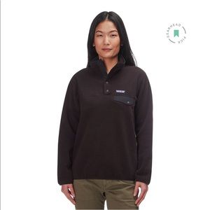 Patagonia BLACK size S pullover fleece